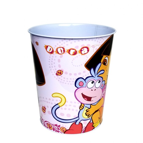 Dora the Explorer Hug Waste Bin Tin #462217H